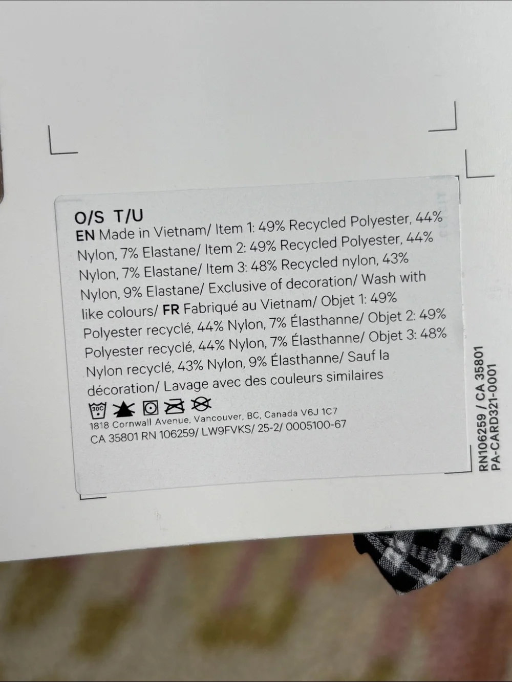 lululemon athletica note this